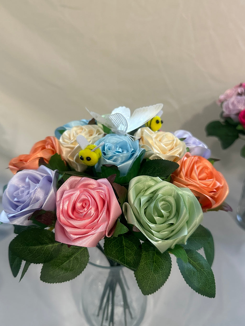 Mother’s Day Ribbon Rose Bouquet
