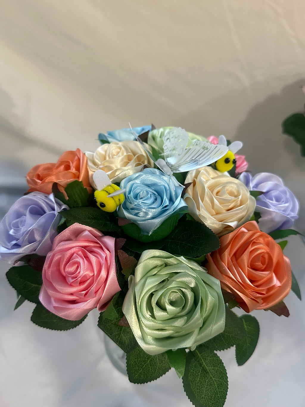 Mother’s Day Ribbon Rose Bouquet