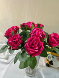 Handmade Satin Ribbon Roses — $3 Each