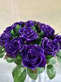 Handmade Satin Ribbon Roses — $3 Each