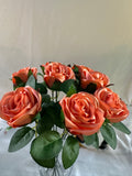 Handmade Satin Ribbon Roses — $3 Each