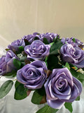 Handmade Satin Ribbon Roses — $3 Each