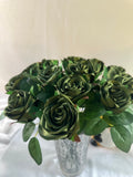 Handmade Satin Ribbon Roses — $3 Each