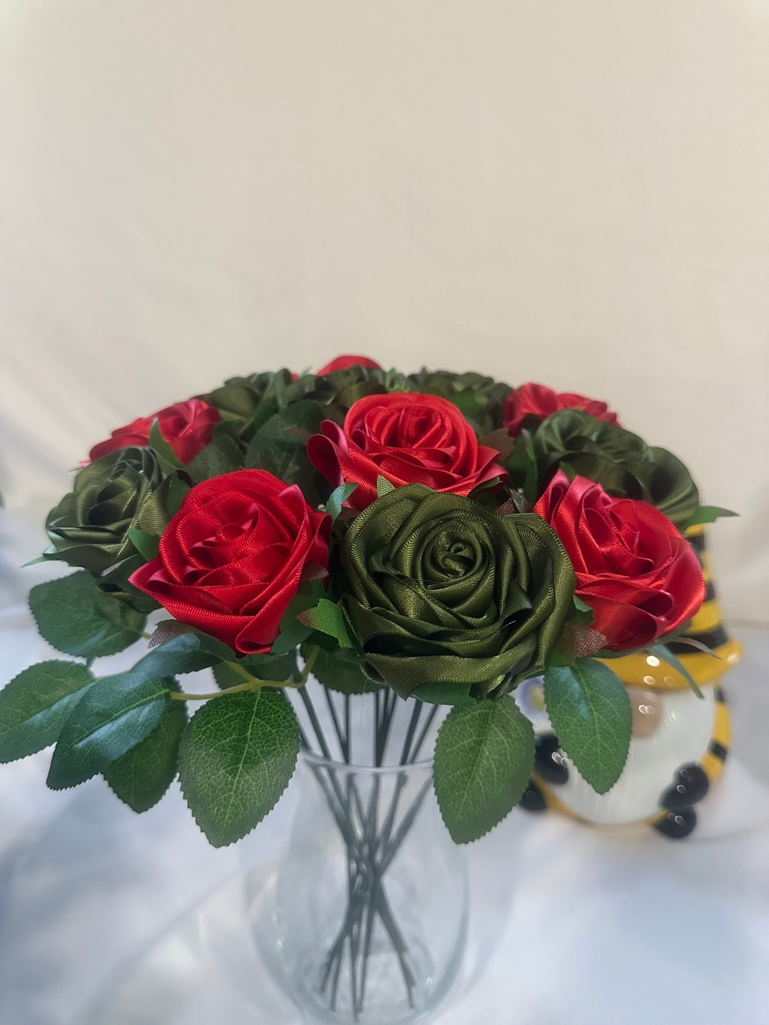 Honey’s Handmade Ribbon Roses