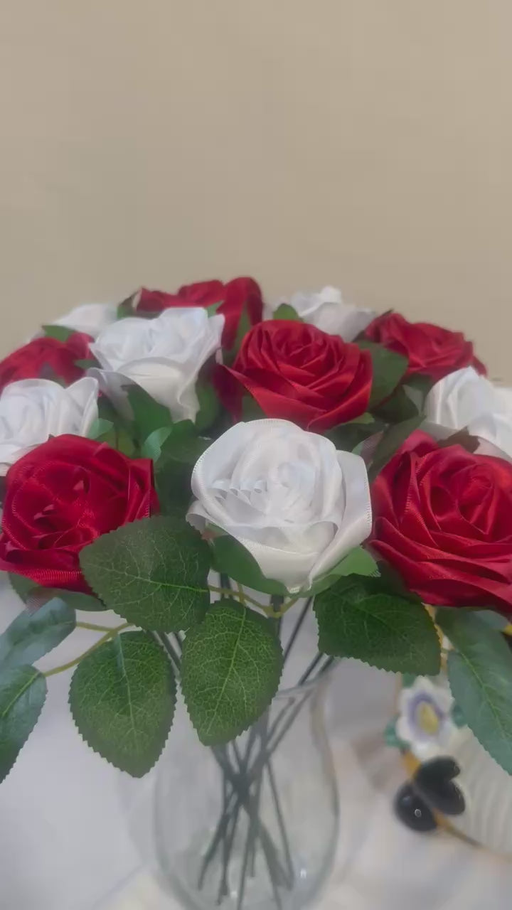 Honey’s Handmade Ribbon Roses