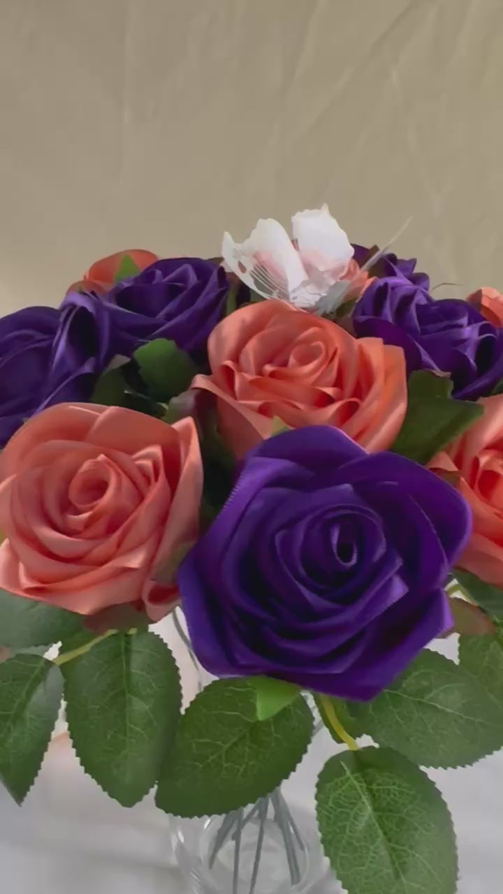 Honey’s Handmade Ribbon Roses