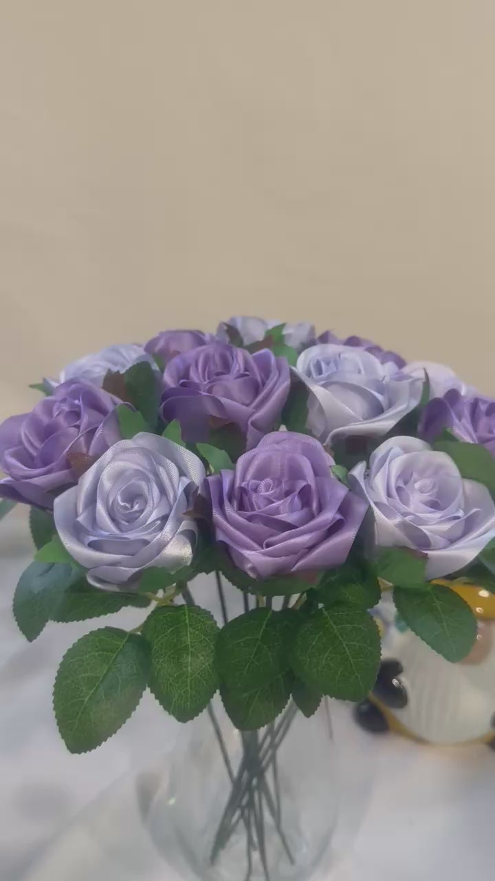Honey’s Handmade Ribbon Roses