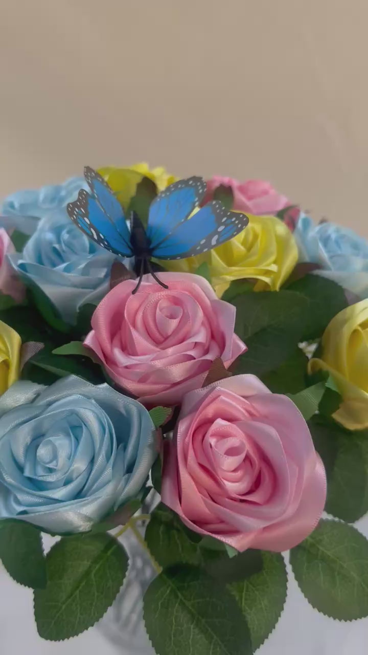 Mother’s Day Ribbon Rose Bouquet