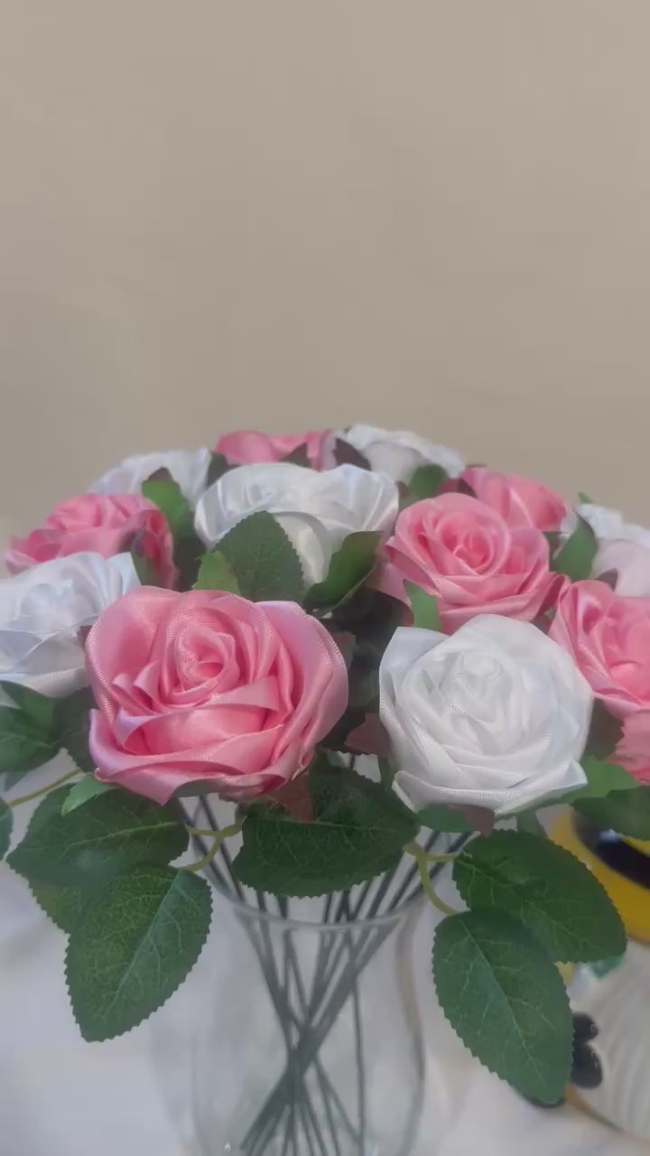 Honey’s Handmade Ribbon Roses