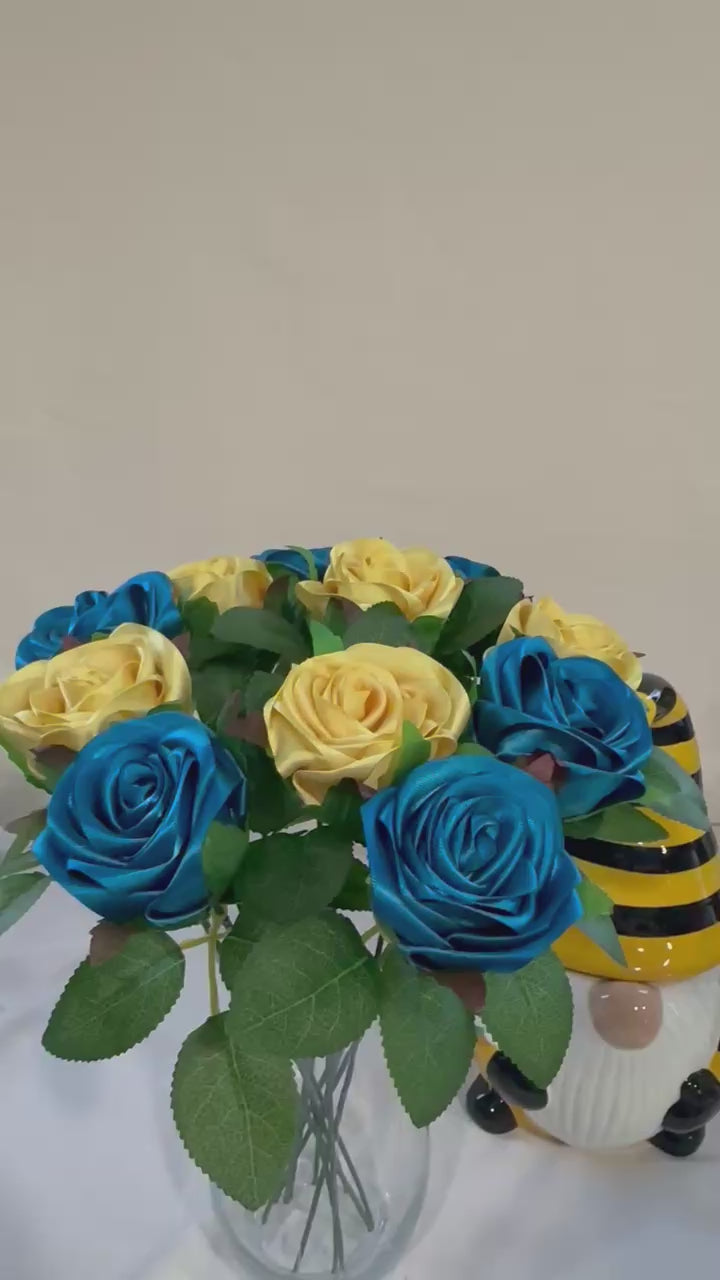 Honey’s Handmade Ribbon Roses